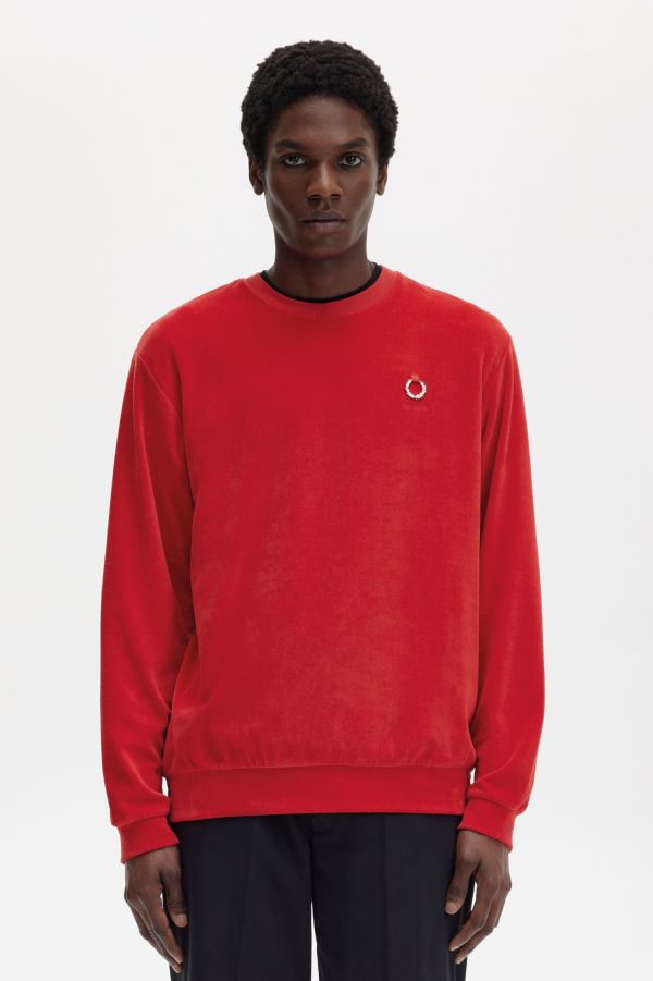 Velour Sweatshirt