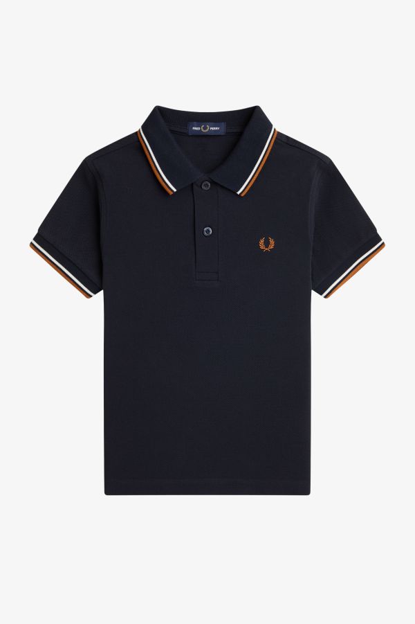 Kids Twin Tipped Fred Perry Shirt