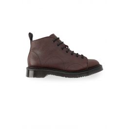 Embossed Leather Monkey Boot - Brown | George Cox | Men's Shoes, Boots ...