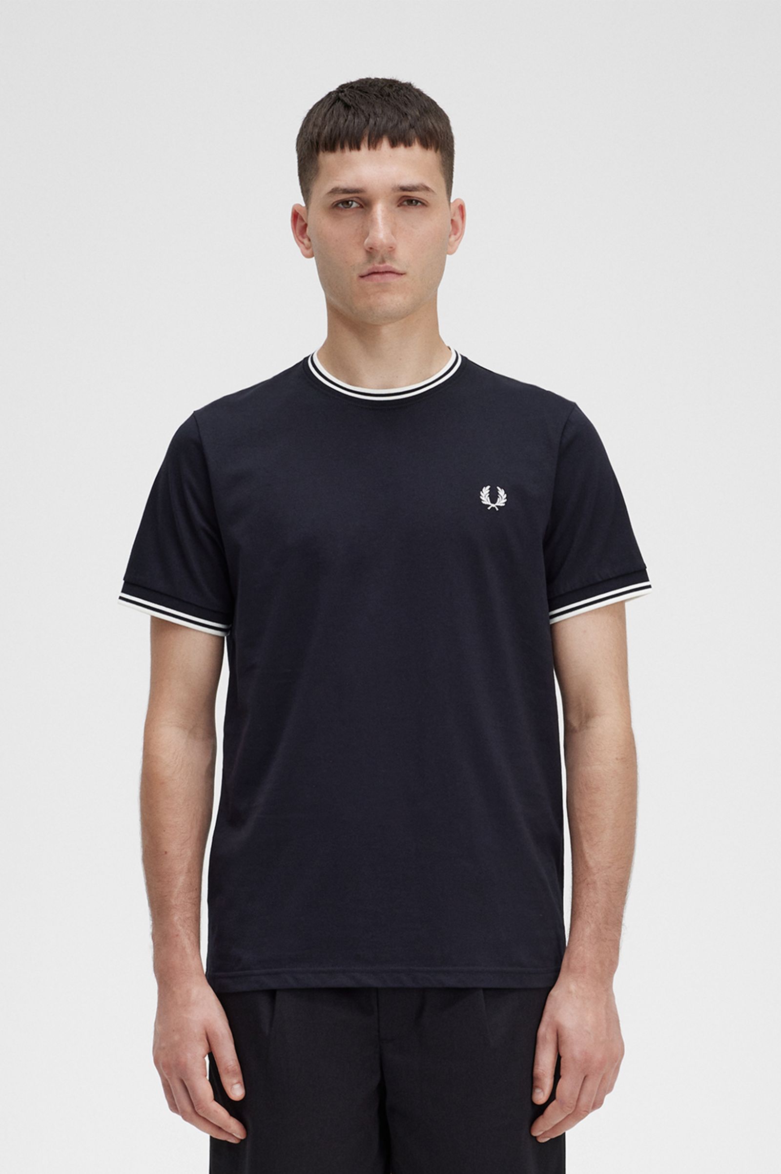 Twin Tipped T-Shirt - Black | Men's T-Shirts | Designer T-Shirts