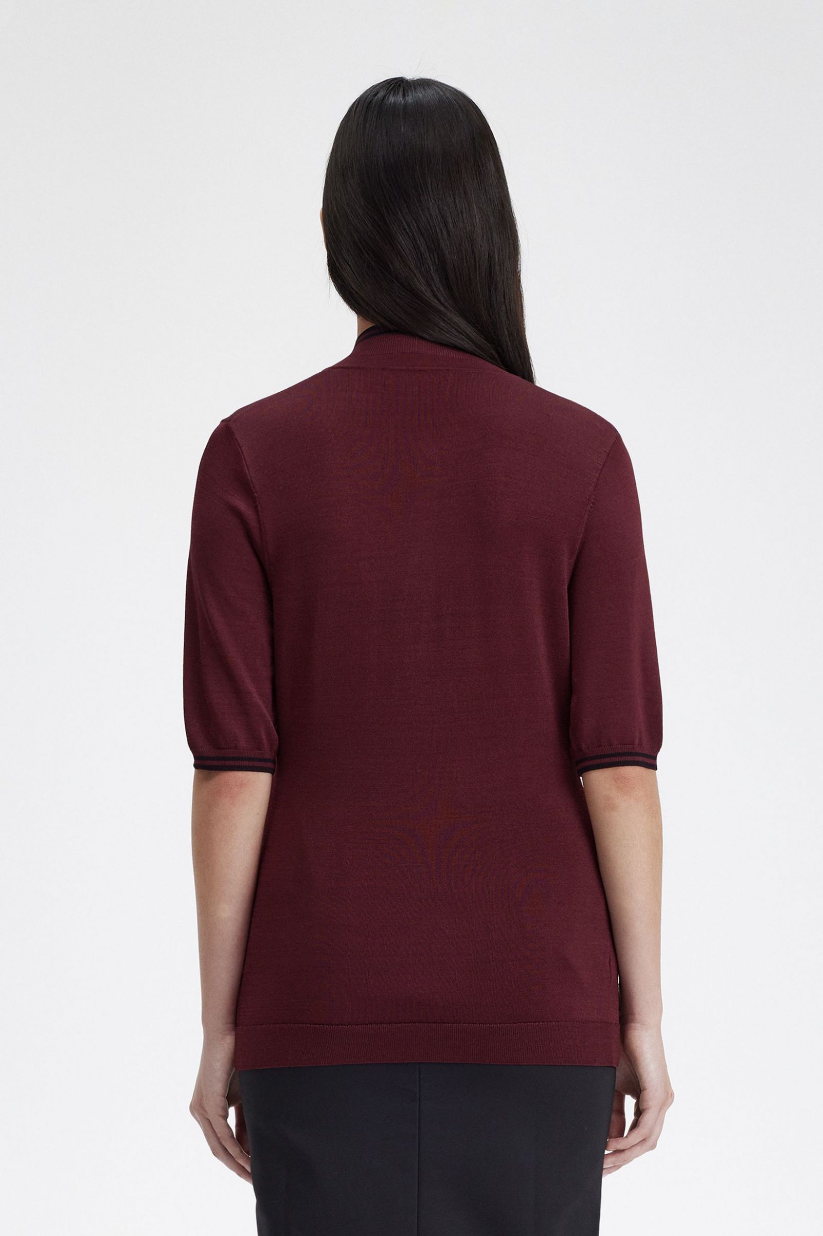 Knitted Shirt - Oxblood | Amy Winehouse Foundation Collection