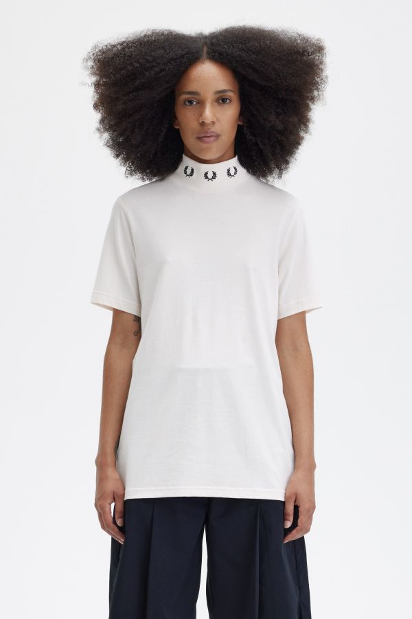 Laurel Wreath High Neck T-Shirt