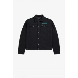 Padded Denim Jacket - Black | Raf Simons | Polo Shirts