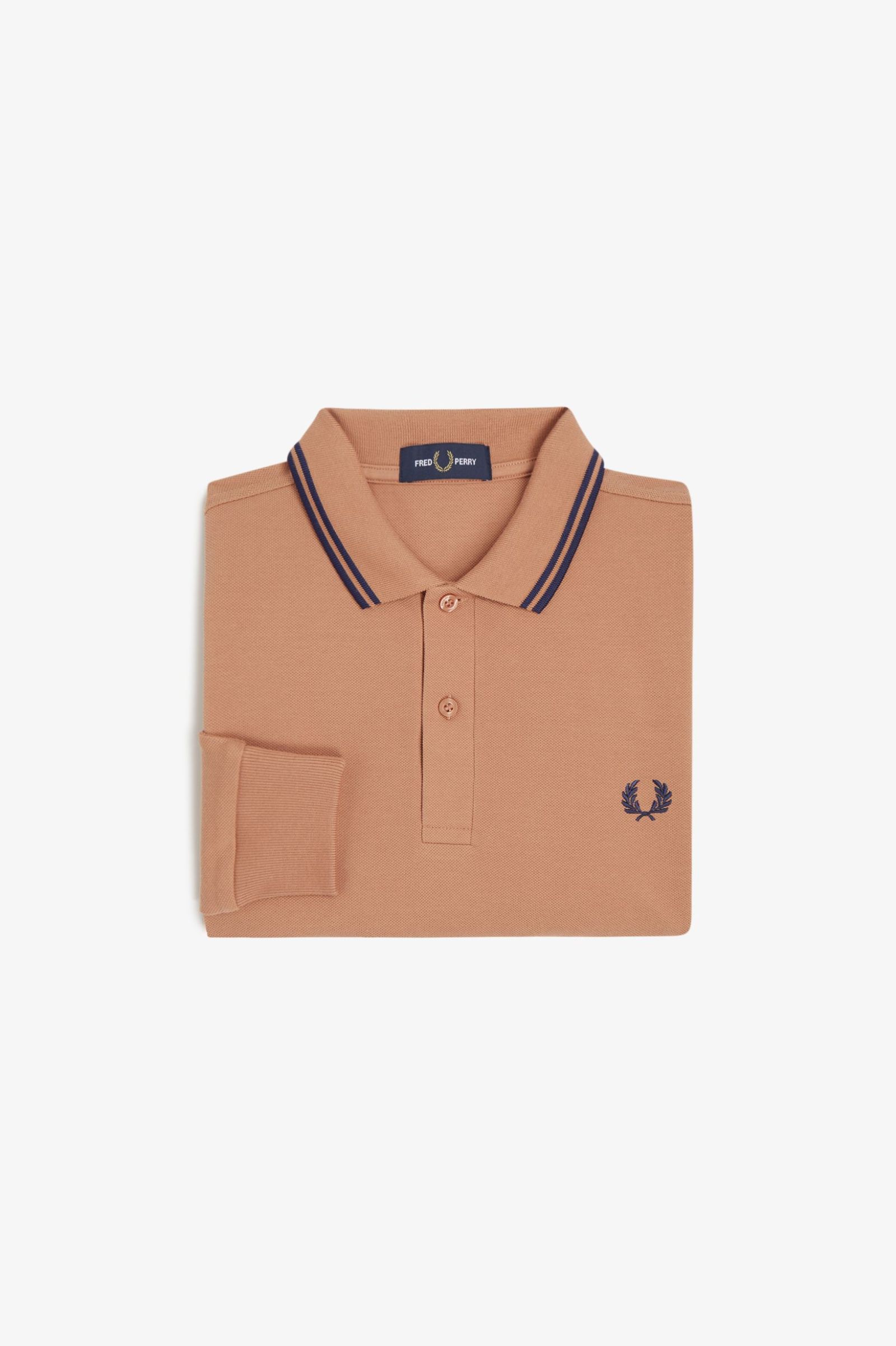 M3636 - Light Rust / French Navy / French Navy | The Fred Perry 
