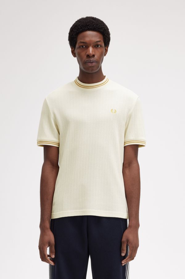 Ribbed Jersey T-Shirt