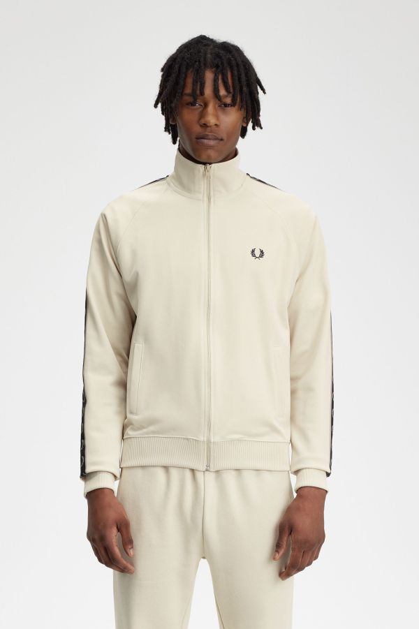 FRED PERRY Flat Knit Insert Track Jacket - Casual Wear from Revolver  Menswear UK