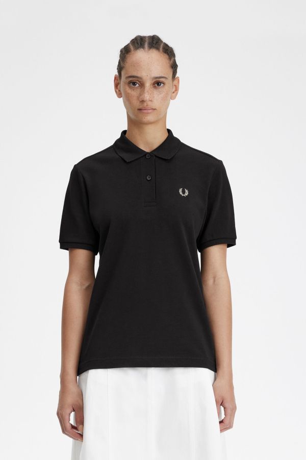 G12 - Black / Champagne / Champagne | The Fred Perry Shirt 