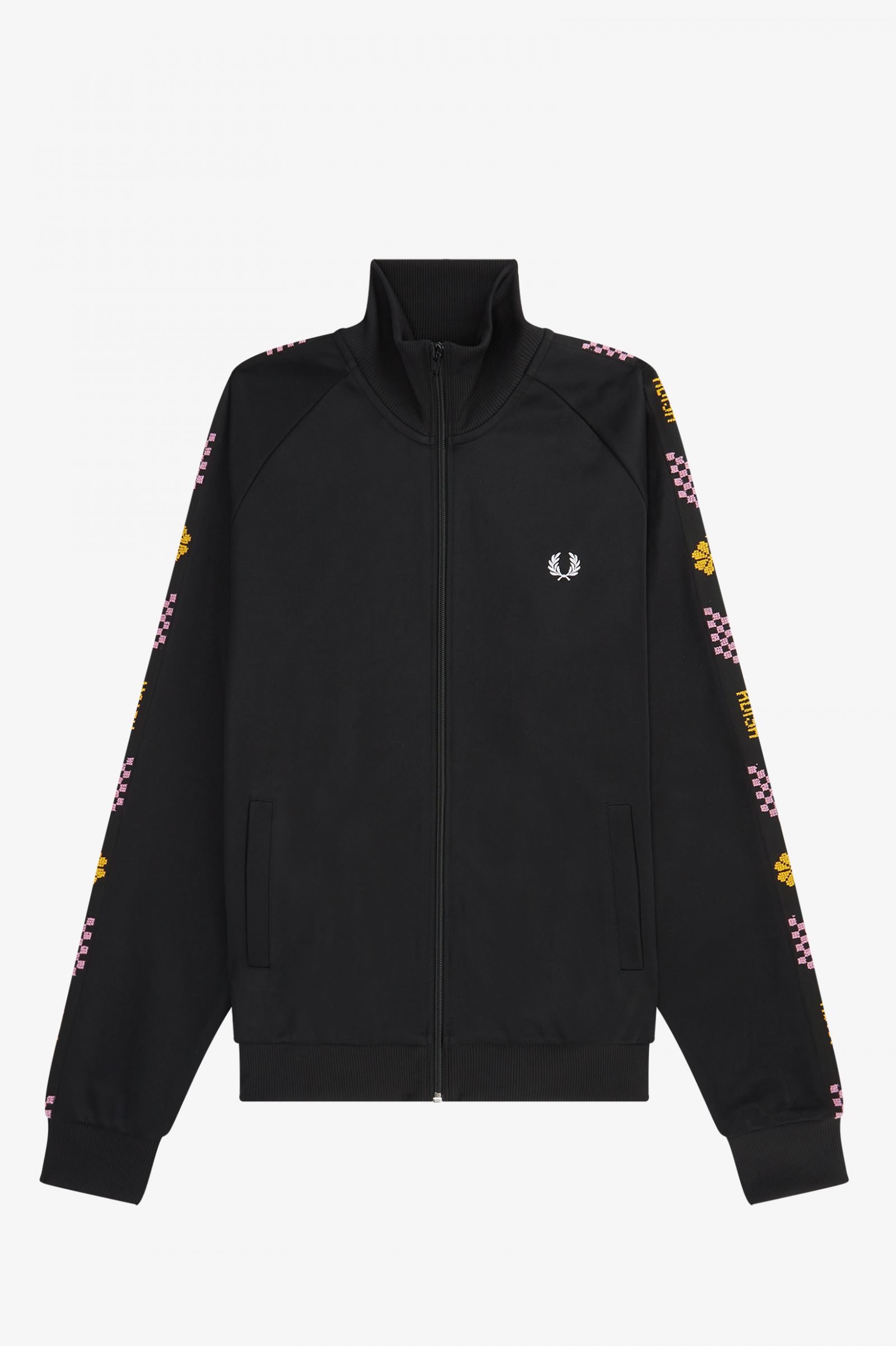 Embroidered Track Jacket | Fred Perry US