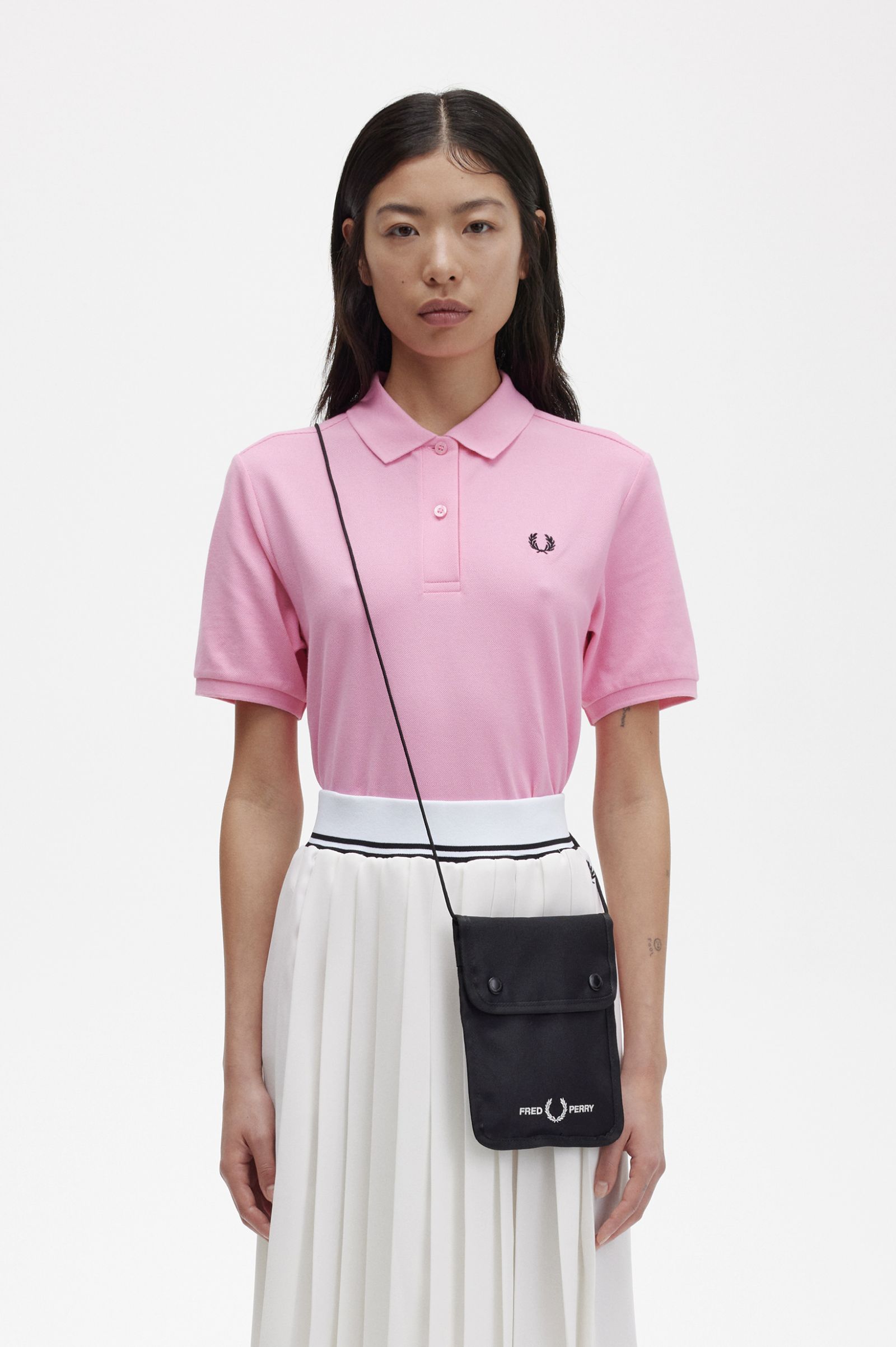 G6000 - Bright Pink | The Fred Perry Shirt | Women's Short & Long