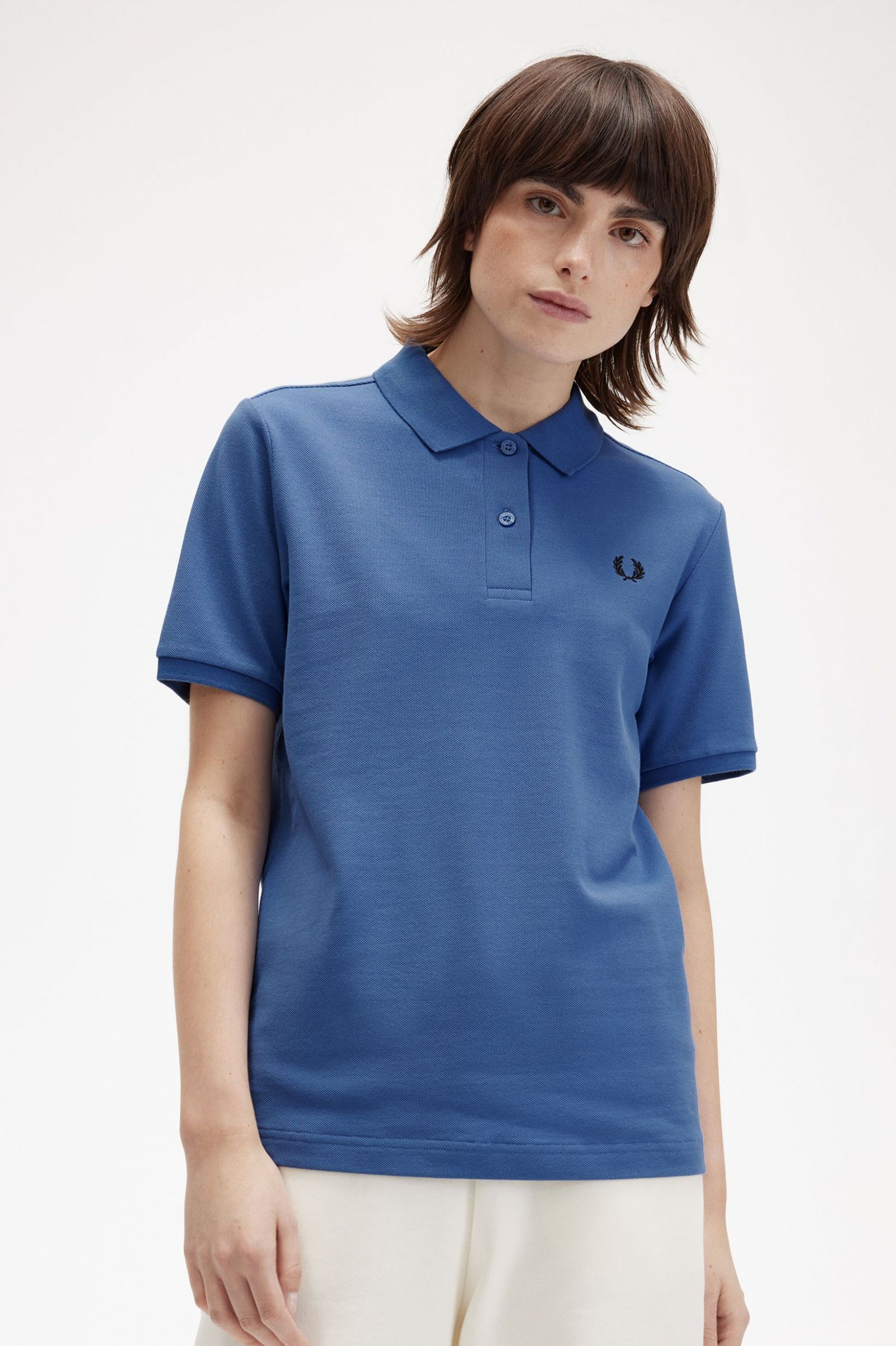 G6000 - Twilight Blue | The Fred Perry Shirt | Women's Short