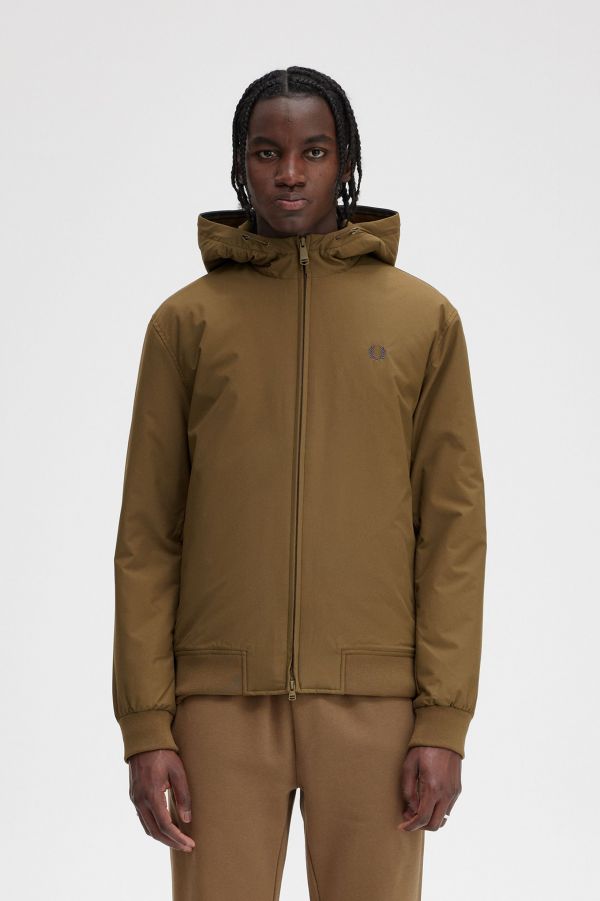 FRED PERRY SUPERDRY FARAH Carhartt TRAPPER - Parka Homme marron