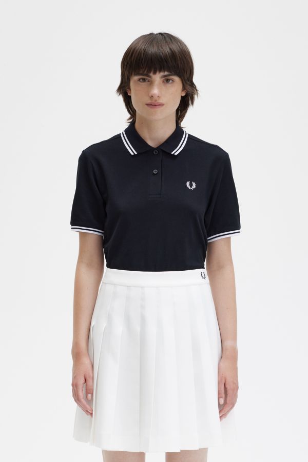 G12 - Black / Champagne / Champagne | The Fred Perry Shirt 