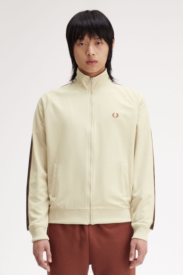 Contrast Tape Track Jacket