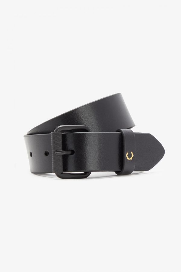 Ceinture en cuir bruni