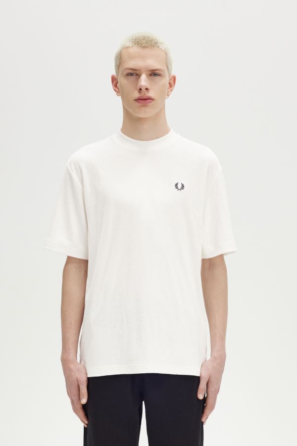 Relaxed Towelling T-Shirt