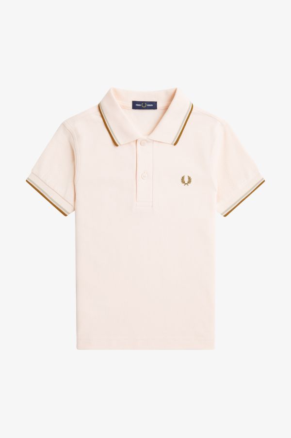 Kids Twin Tipped Fred Perry Shirt