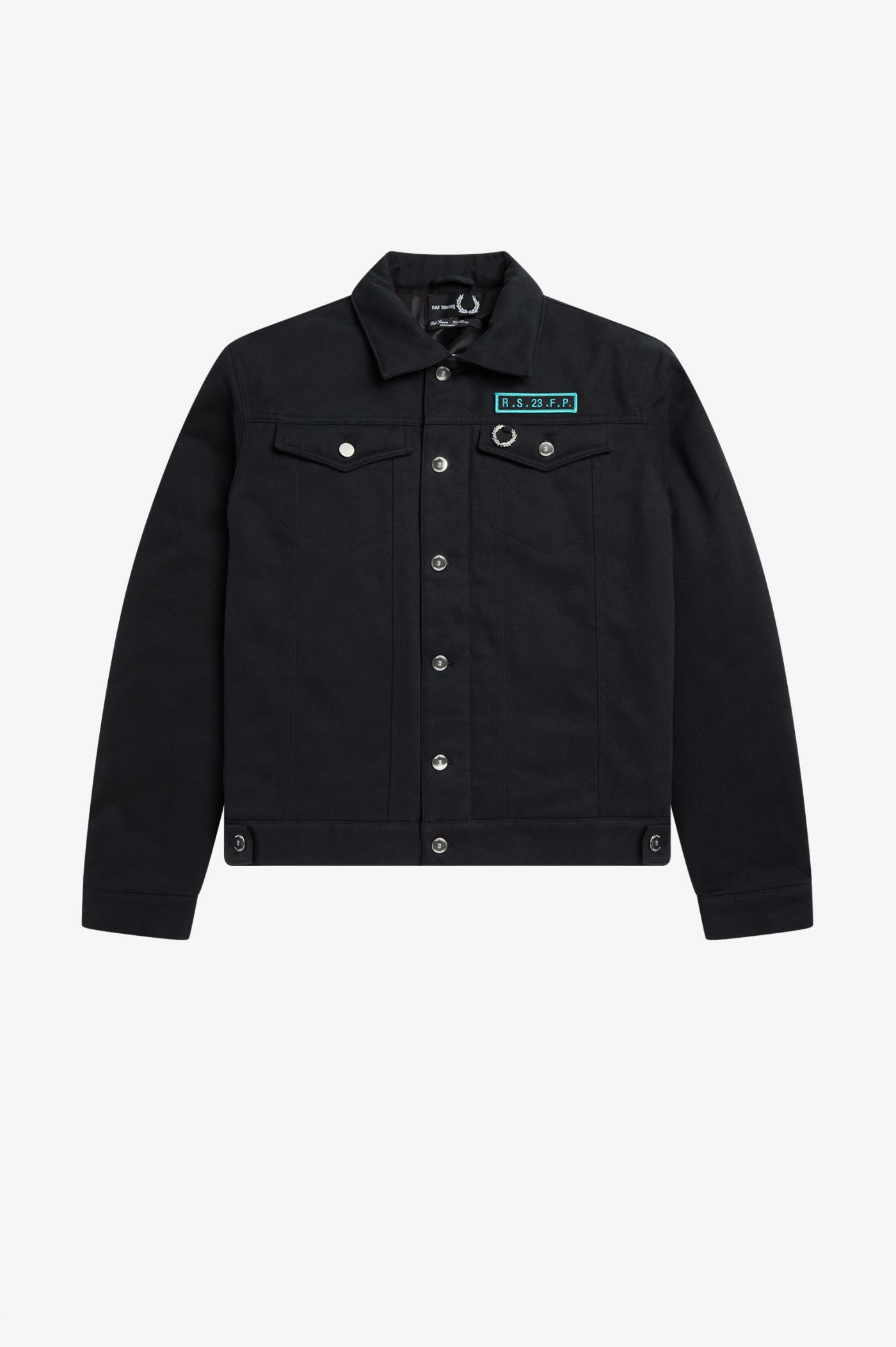 Padded Denim Jacket - Black | Raf Simons | Polo Shirts