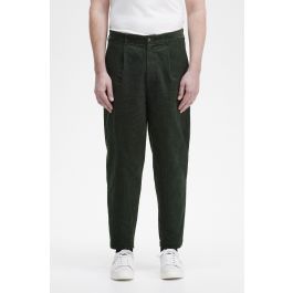 Waffle Cord Tapered Trousers