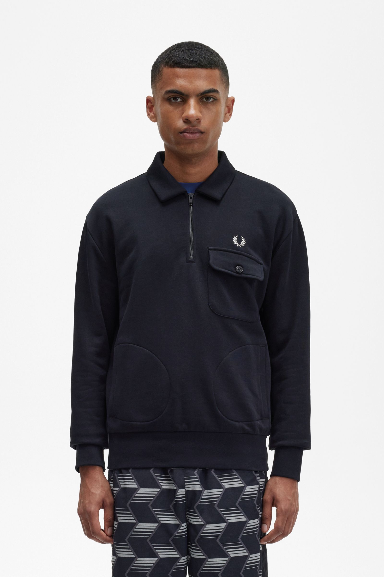 Half zip fred perry hotsell