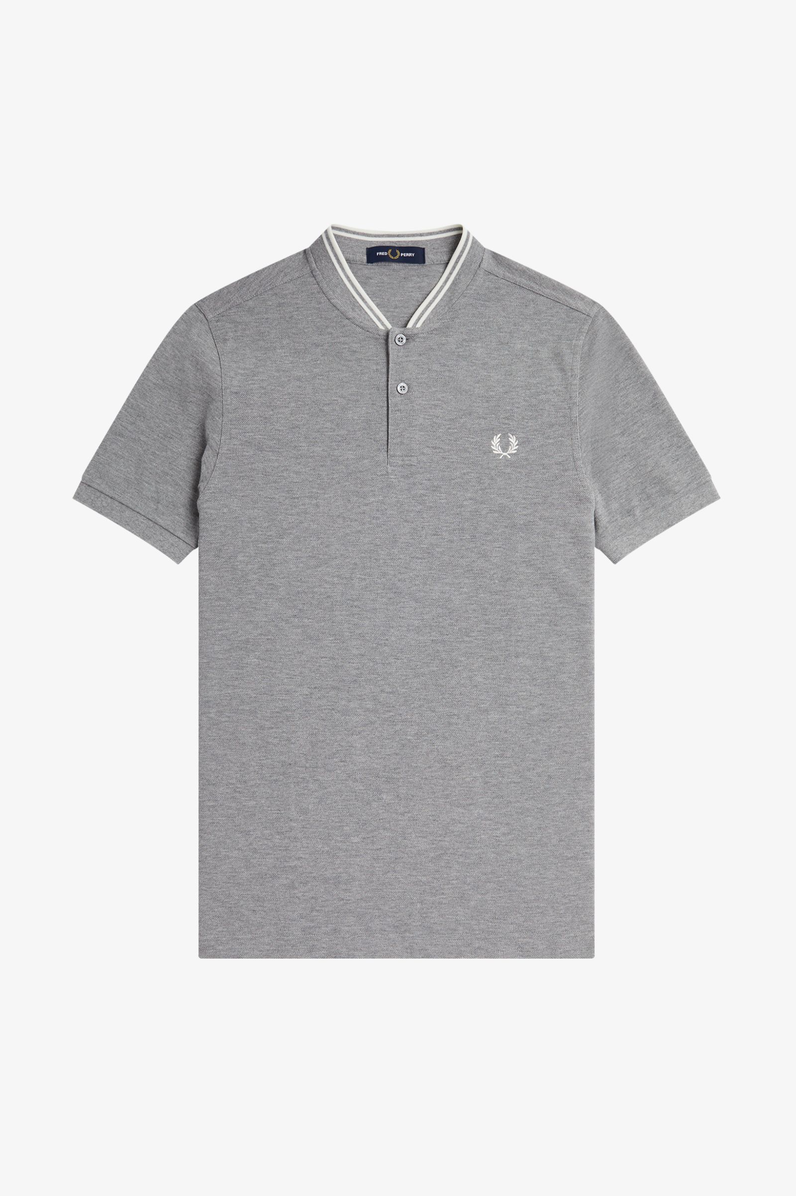 Bomber Collar Polo Shirt