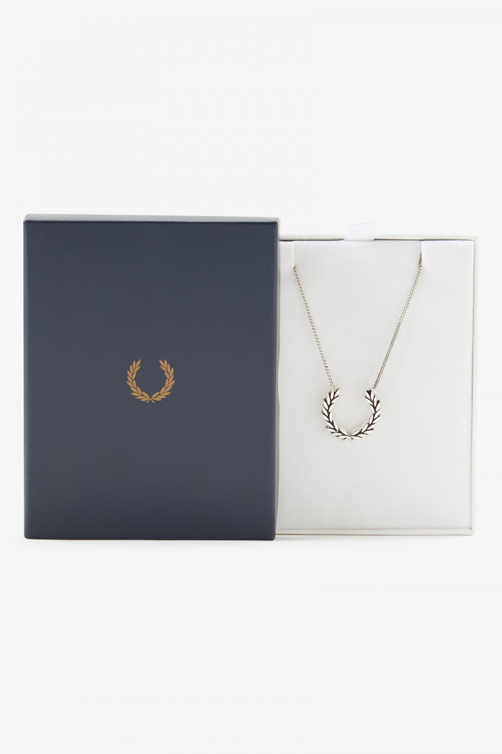 Laurel Wreath Necklace - Metallic Silver | Accessories | Hats