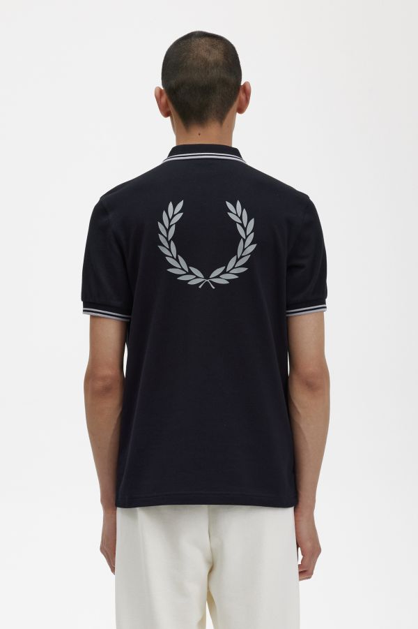 Back Graphic Polo Shirt