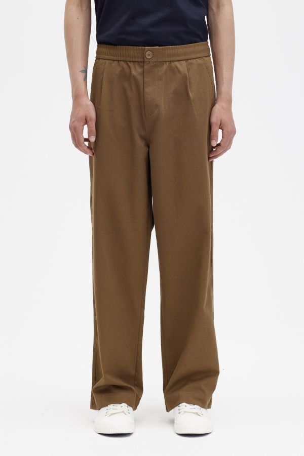 Wide Leg Drawstring Trouser