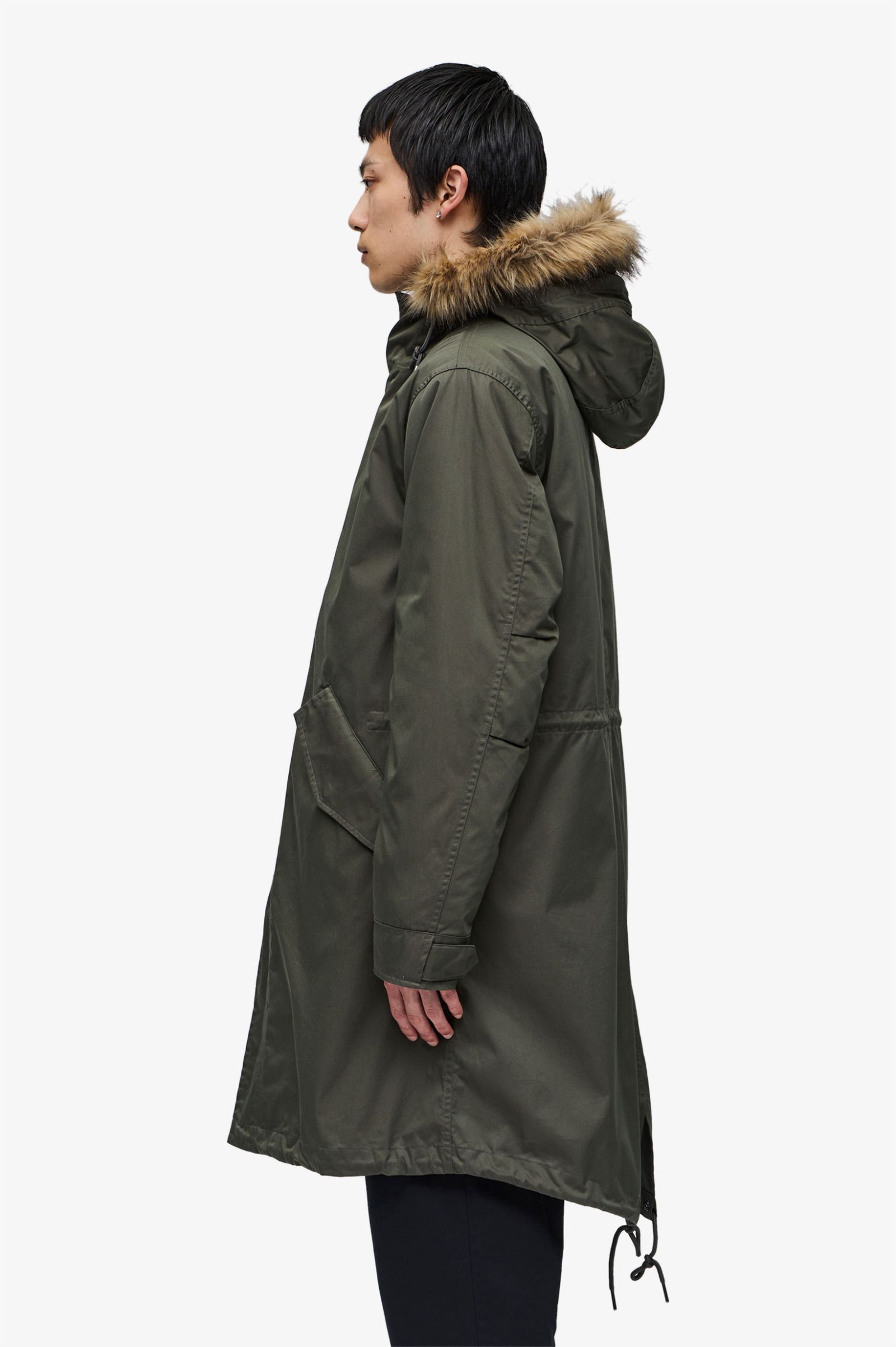 ネット通販 FRED PERRY 16AW Fishtail Parka-Olive/M | www.alport.it