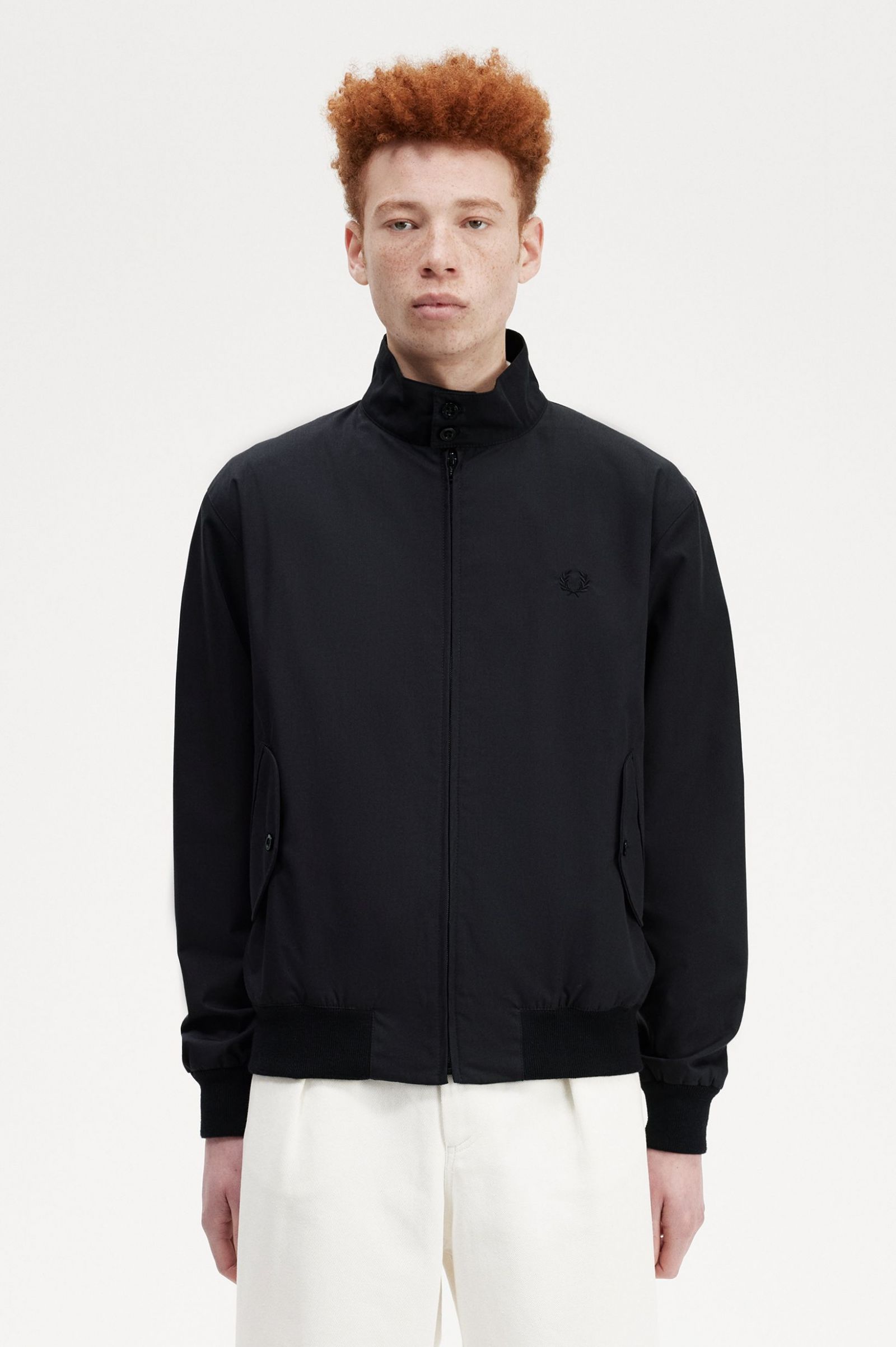 Fred Perry Chaqueta Harrington J7320 in Black for Men